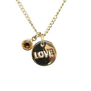 Avon Birthstone Color Love Necklace November (1689)